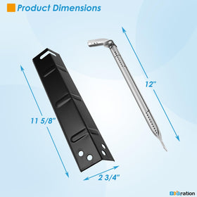 BBQration grill igniters set supports quick starts for the 3-burner model