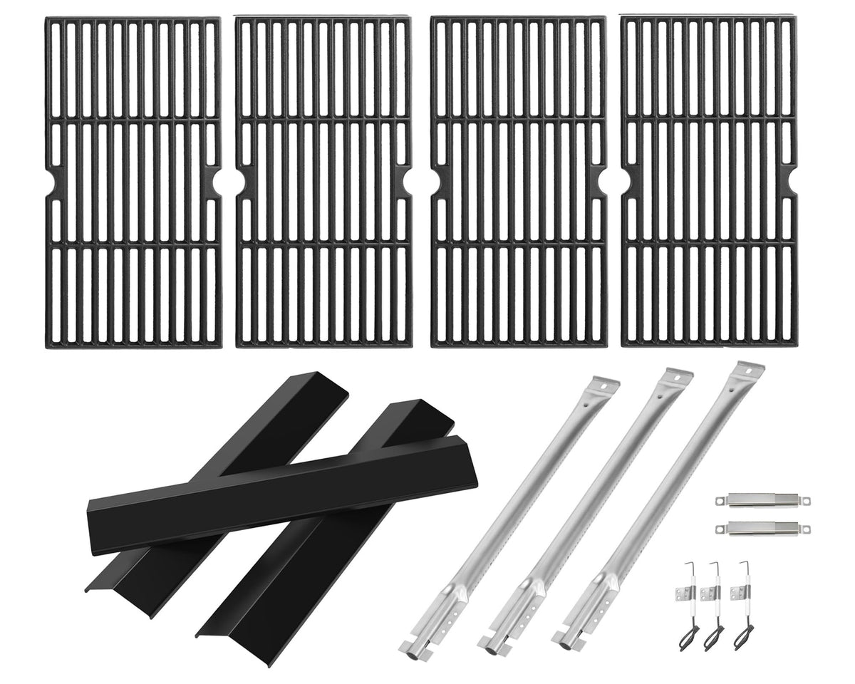 BBQration Longhorn cooking grate 4-pack for even sear and durability.