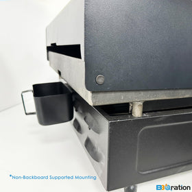 BBQration mounting parts for Blackstone 22-inch Omnivore, clear installation-ready components.