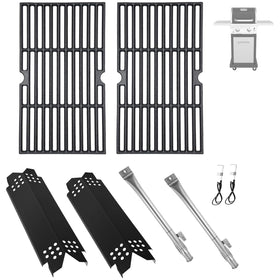 BBQration Nexgrill 2-burner grates for even searing and durable performance.