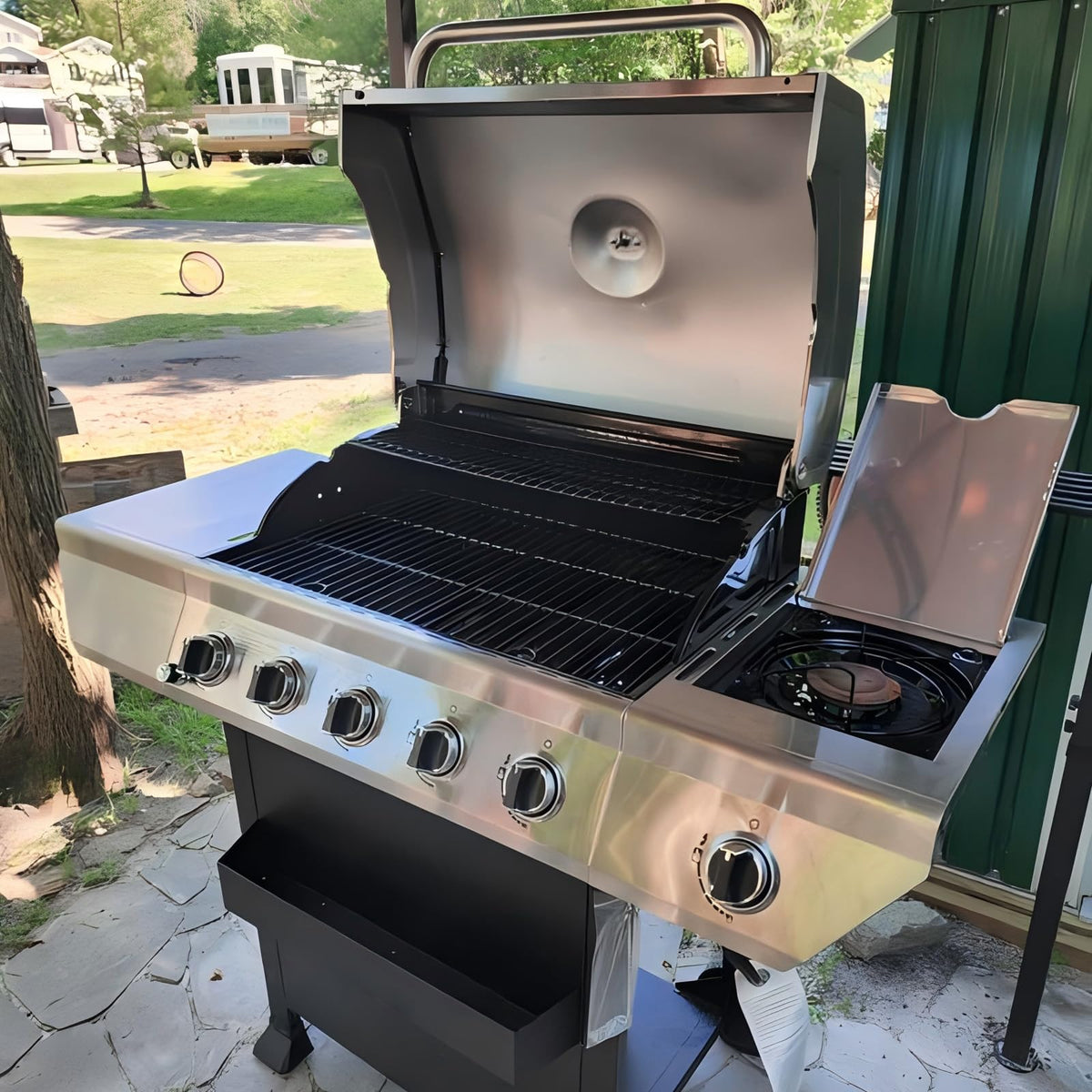 BBQration Nexgrill burner layout compatibility for Nexgrill 5-burner models