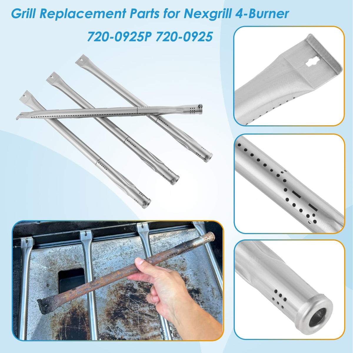 BBQration Nexgrill grill igniters simplify lighting and reduce startup delays