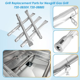 BBQration Nexgrill heat plates 5-pack for even heat coverage and protection