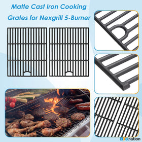 BBQration Nexgrill heat plates five-pack for uniform heat distribution
