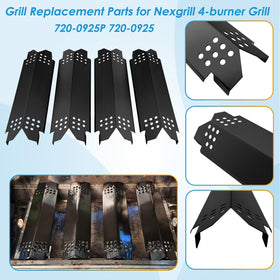 BBQration Nexgrill heat plates safeguard burners while promoting even grilling