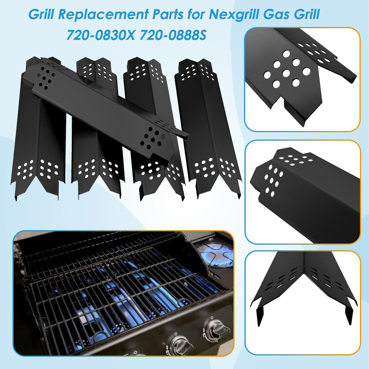 BBQration Nexgrill igniters 5-pack for smooth starts and dependable ignition