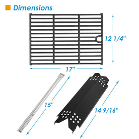 BBQration Nexgrill replacement parts kit provides a complete upgrade for 720-0925 models