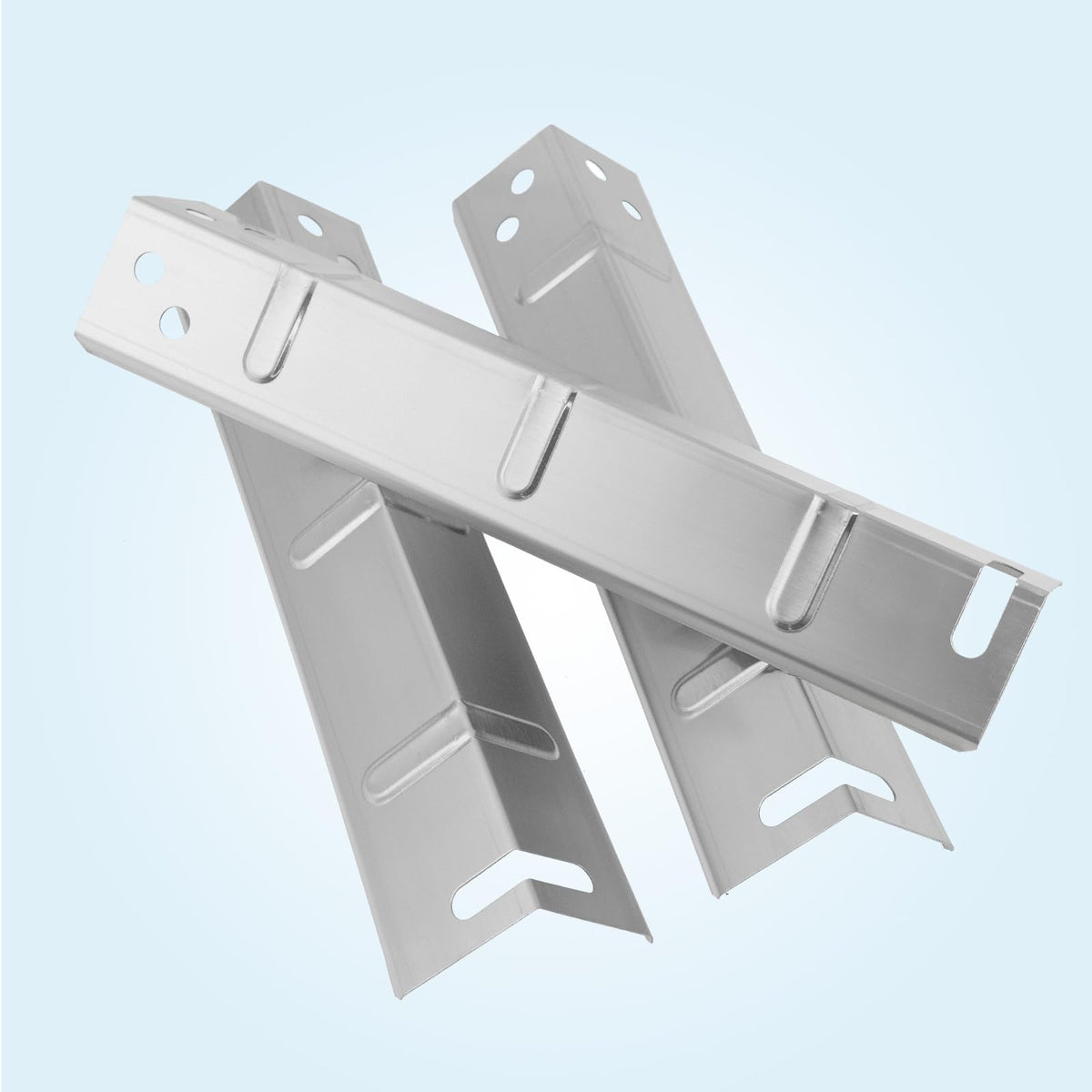 BBQration stainless steel heat plate delivers durable, heat-conserving replacement for grills.
