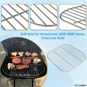 BBQration Walk-A-Bout grate replacement for Americana grills