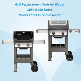 BBQration main burners for Weber Spirit II maintain consistent flame