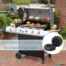 BBQration wheel pack contents, replacement parts for quick setup.