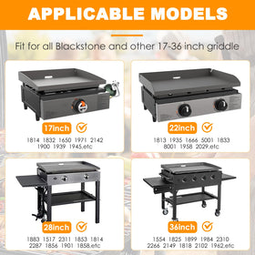 BBQtopia stainless steel warming rack highlights durable construction
