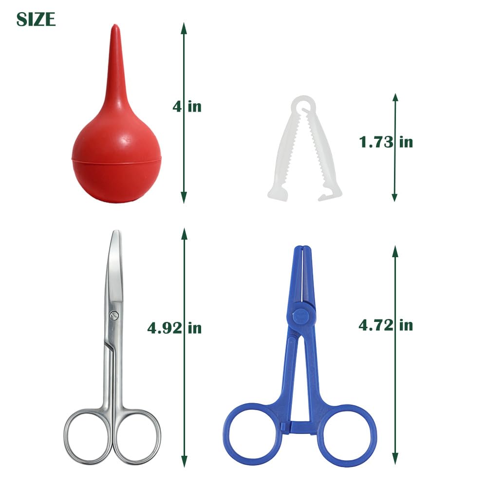 BCDHAMATE suction bulb clears newborn airways for easier breathing.