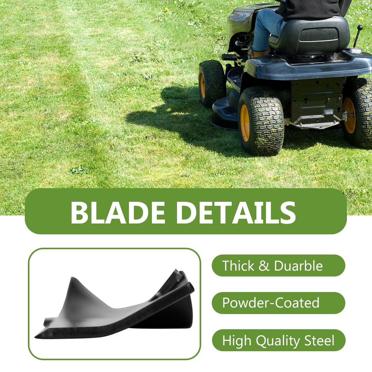 BCQNXX 5-point star center hole ensures secure fit.
