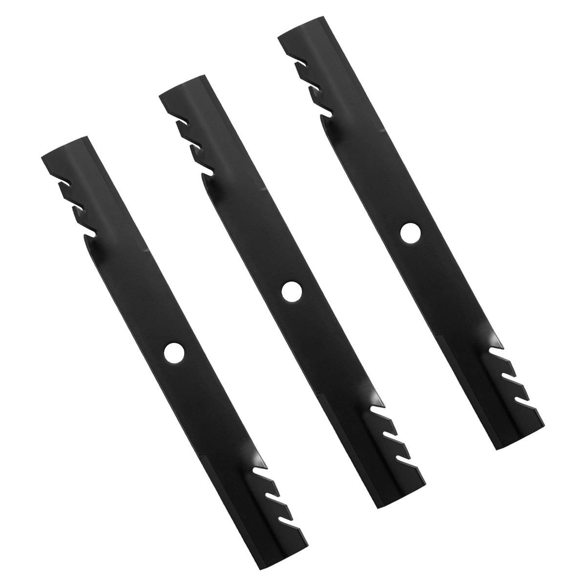 BCQNXX 60-inch deck blades with mulching design for clean cuts on large lawns