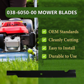 BCQNXX blade edge 7-1-16 inch for precise mowing results.