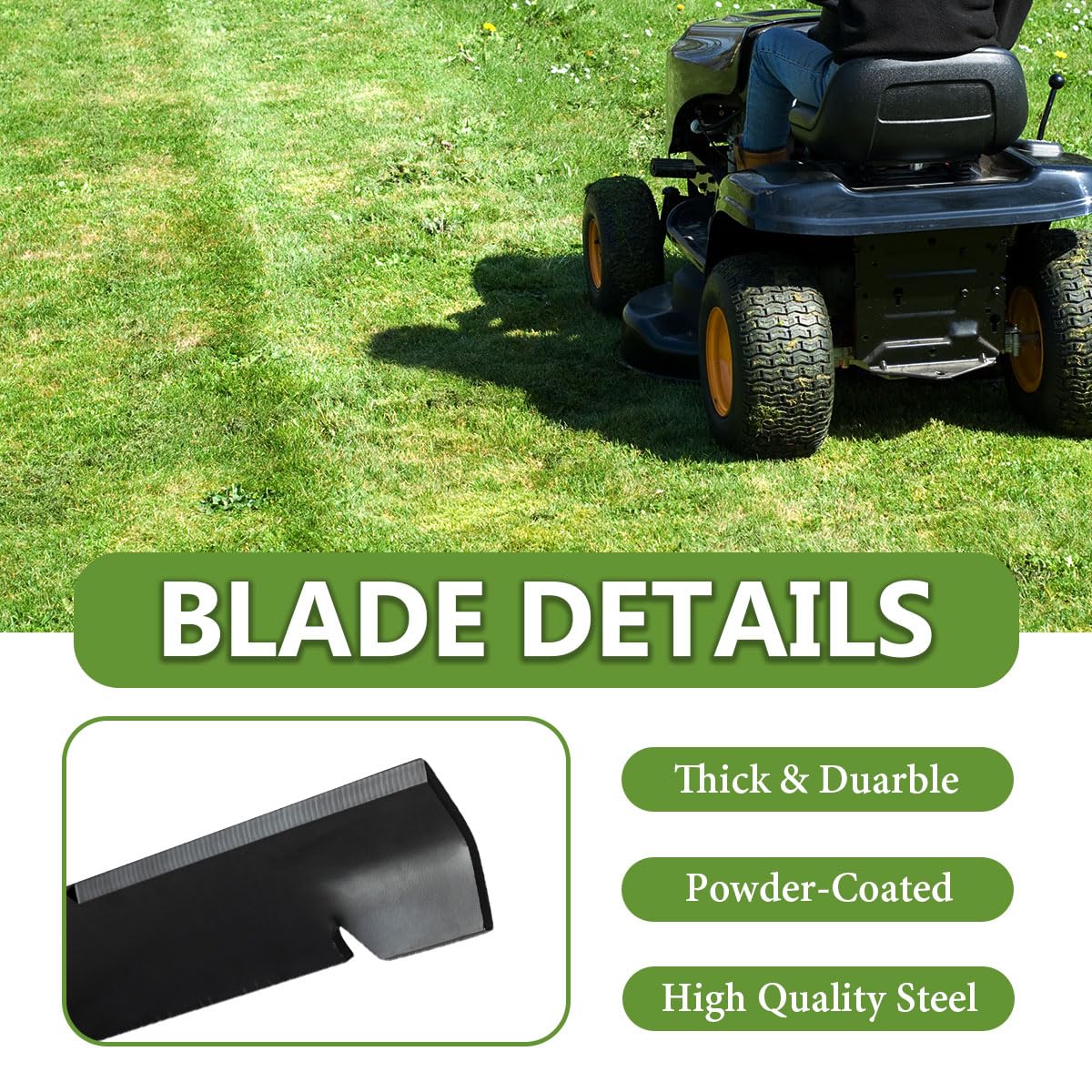 BCQNXX installation-ready blades come in a six-pack for quick replacements.