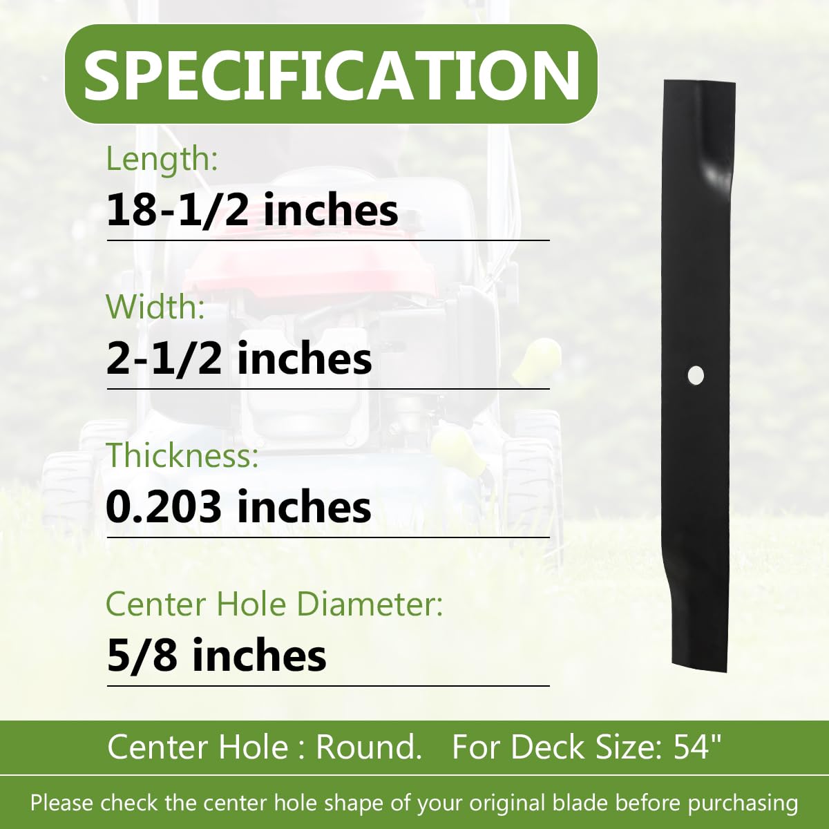 BCQNXX blades installed on Hustler FasTrak deck demonstrating compatibility and performance.