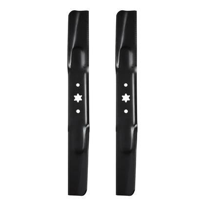 BCQNXX high lift blade 2-pack front view for 46-inch decks.