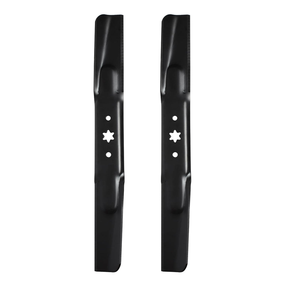 BCQNXX high lift blade 2-pack front view for 46-inch decks.