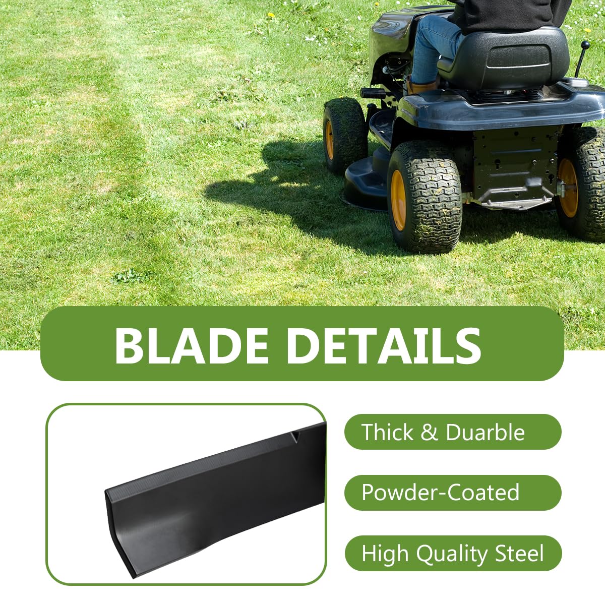 Close-up of BCQNXX blade edge, highlighting precise cutting edge design and sturdy construction.