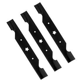 BCQNXX high lift blades pack ready for 54-inch deck installation and replacement.