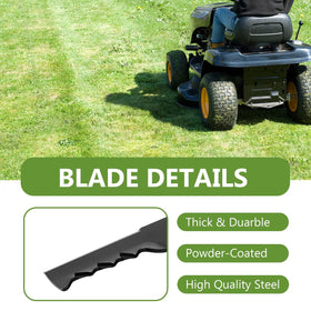 BCQNXX center-hole 58in blade focus for accurate mounting and balanced operation