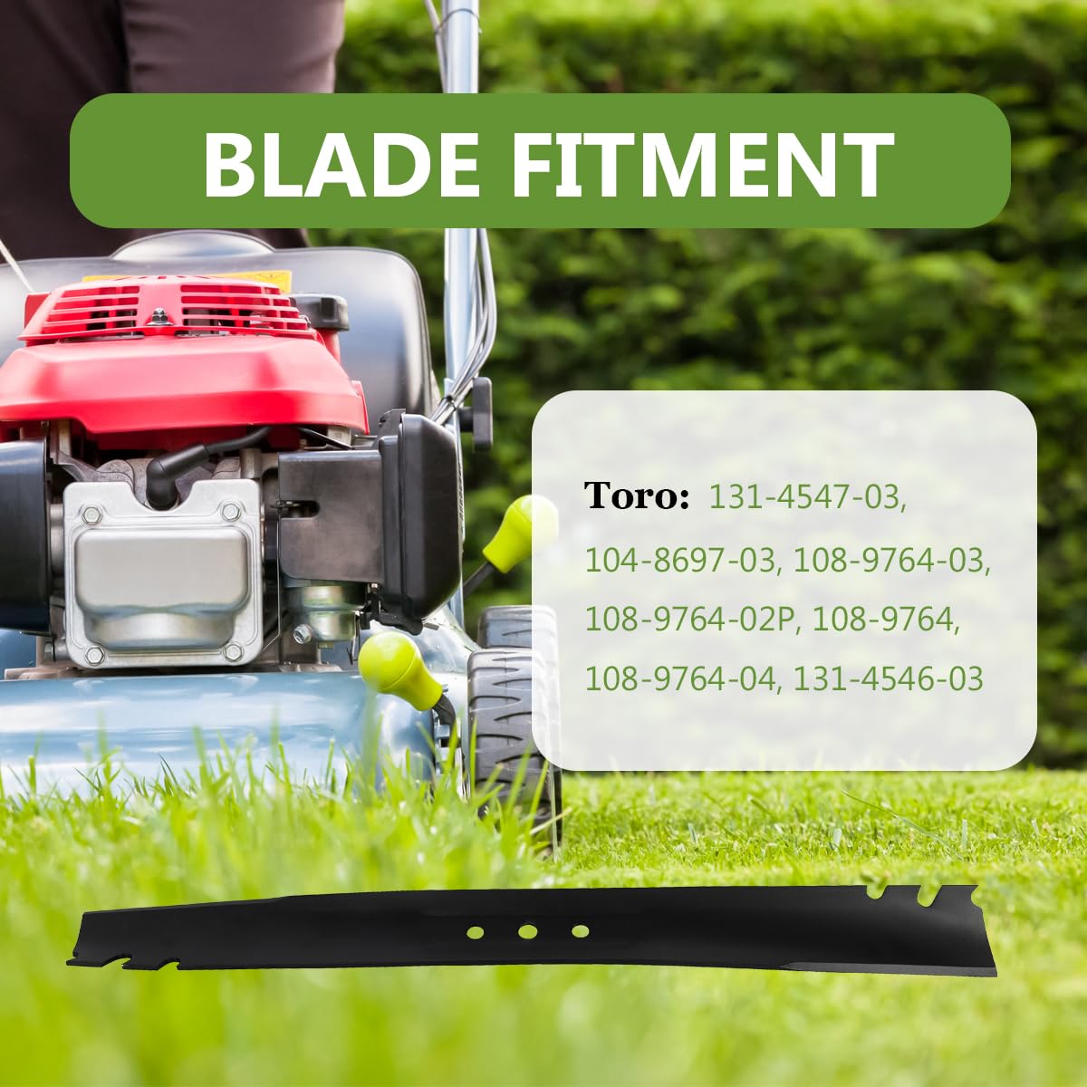 BCQNXX replacement blade for Toro Recycler 131-4547-03
