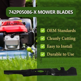 BCQNXX three-blade pack ready for quick mower replacement