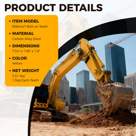 BDI Wear Parts 58-inch bucket lip-fit for standard skid steers