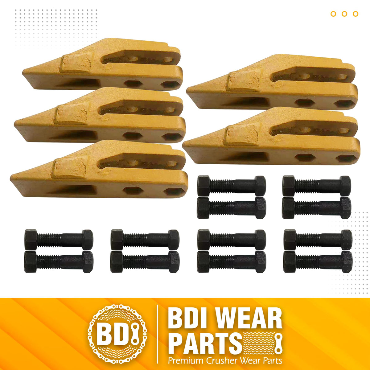 BDI Wear Parts digs through hard dirt and gravel