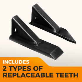 BDI Wear Parts replaceable teeth feature with 2pcs for easy maintenance