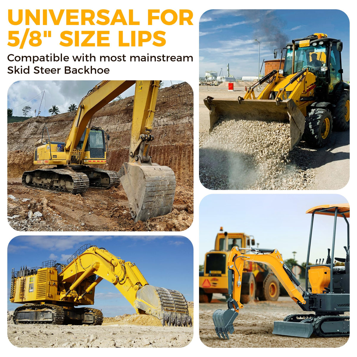BDI Wear Parts skid steer compatible tooth for compact loaders