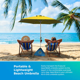BeachBUB compact packaging for easy transport and storage