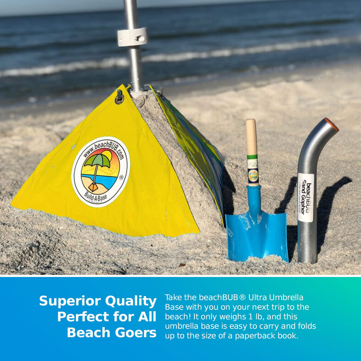 BeachBUB Ultra Base complies with ASTM F3681-24 safety standards.