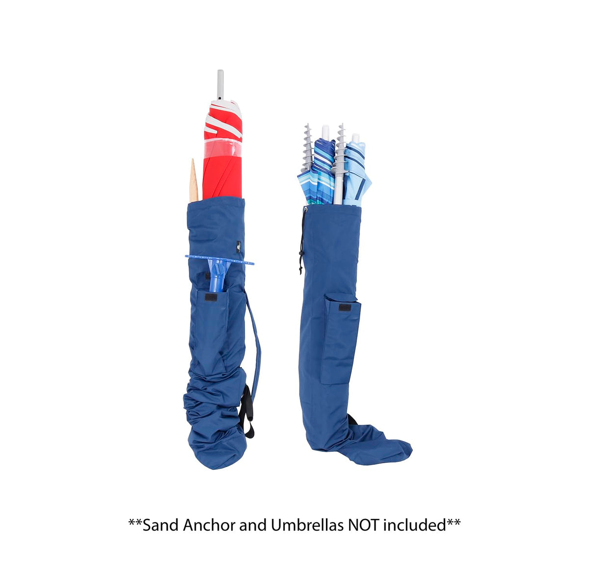 BeachMall umbrella bag length of 58 inches for long umbrellas