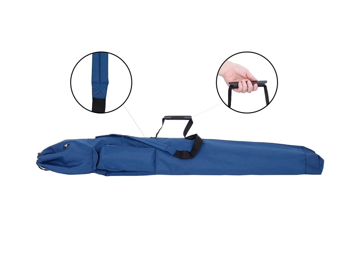 BeachMall bag with padded strap for comfortable shoulder carry
