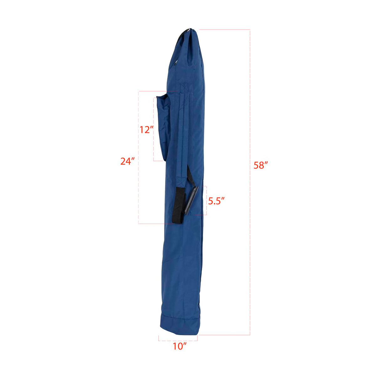 BeachMall exterior sand anchor sleeve for added stability