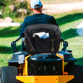Easy to install without tools; elastic edge secures around the seat.