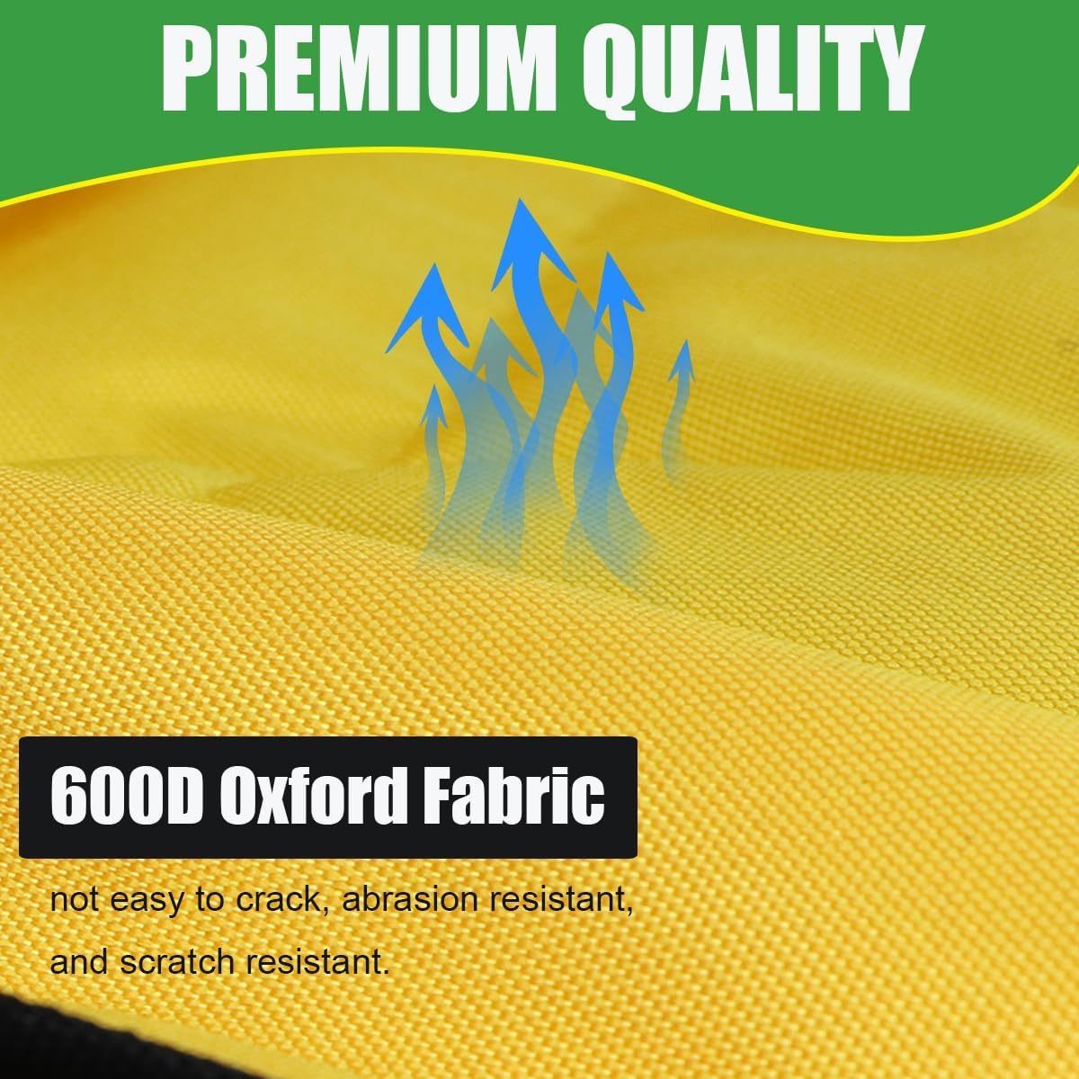 Keeps mower seat looking new and protected from sun and stains.