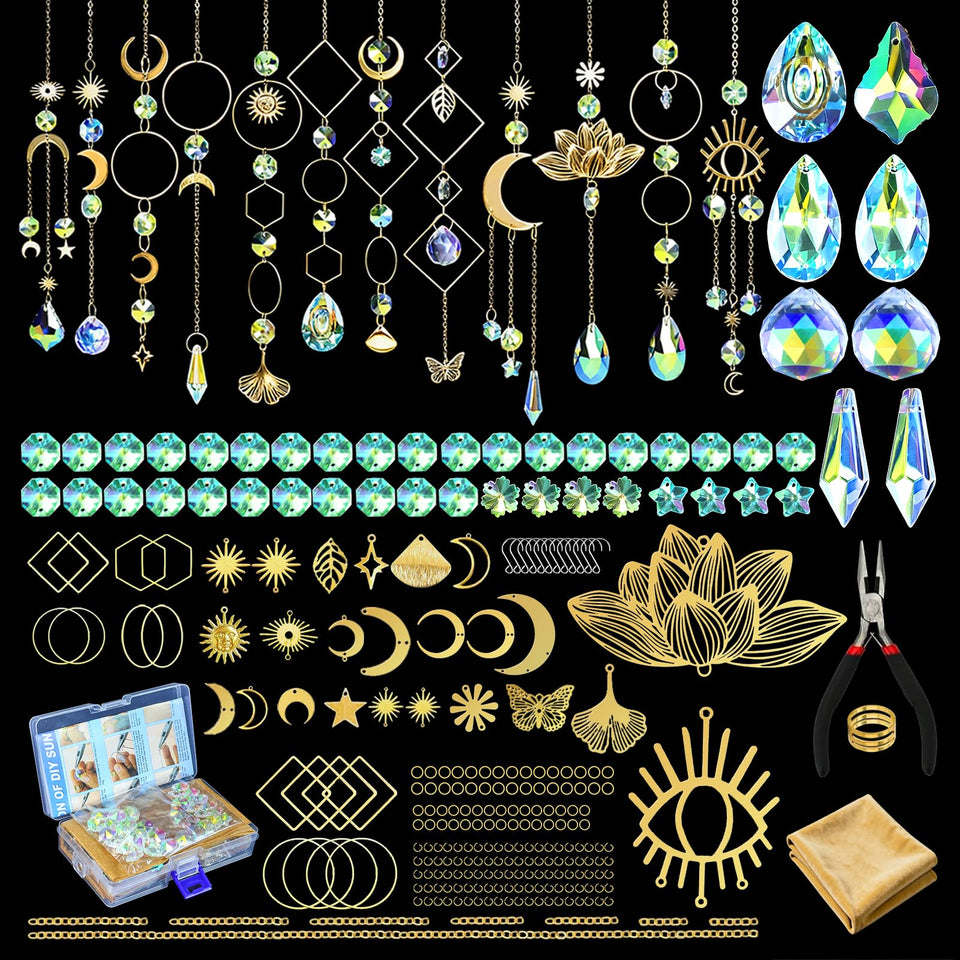 Beanewone DIY Suncatchers beads collection for crafting vibrant sun catchers