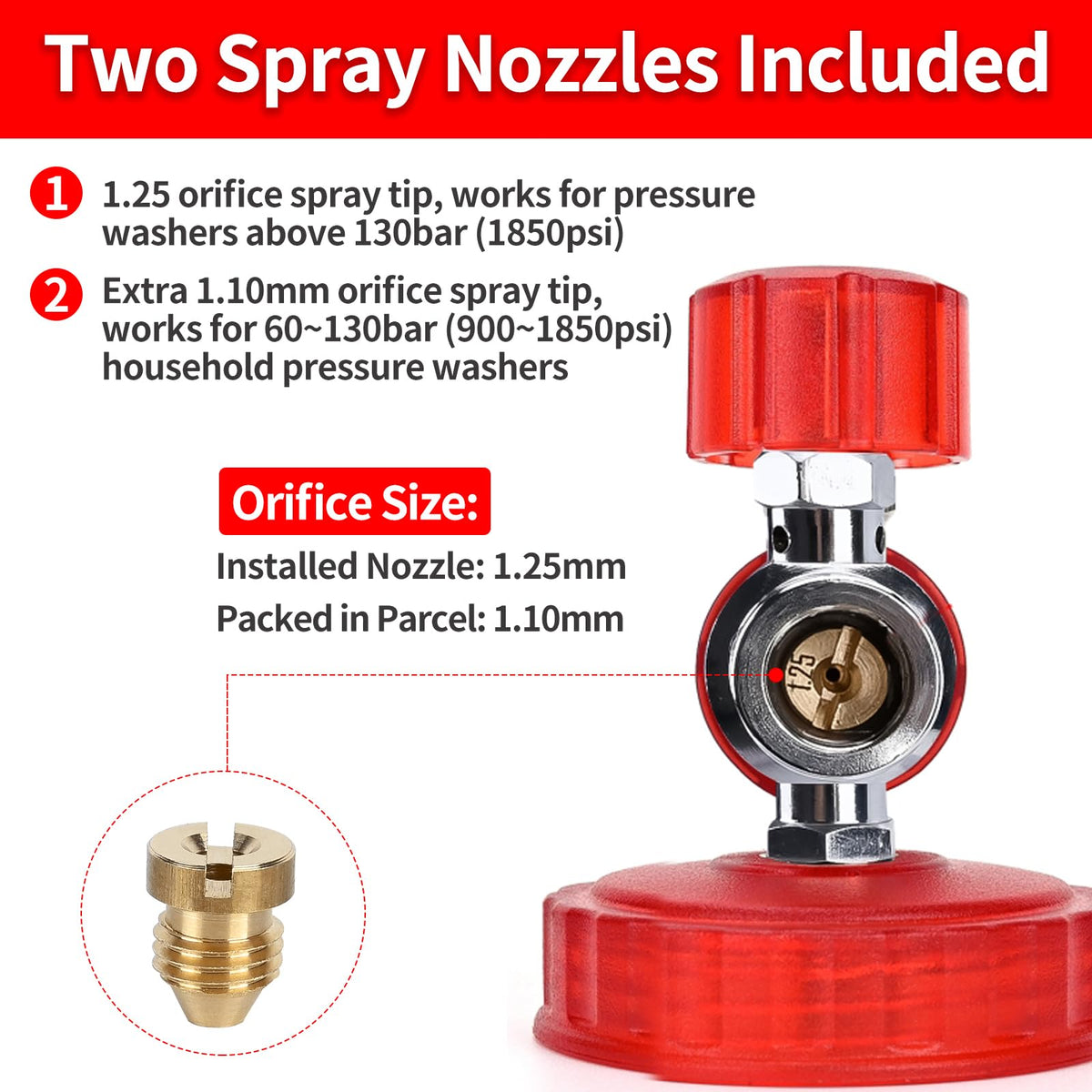 Bear Force clip nozzle holder keeping tips organized