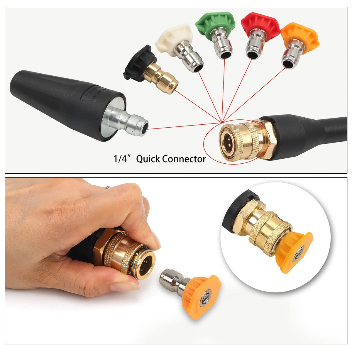 Bear Force ergonomic grip reduces fatigue during extended cleaning
