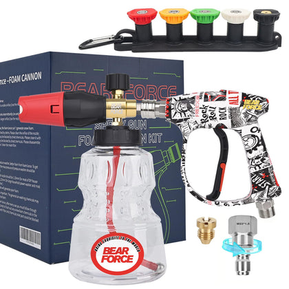 Bear Force short spray gun with M22-ID14mm connection for easy setup.
