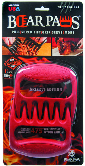 Bear Paws original USA-made design enhances grilling sessions.