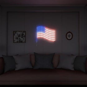 Beatineon indoor-outdoor patriotic decor flag lights fit various spaces.