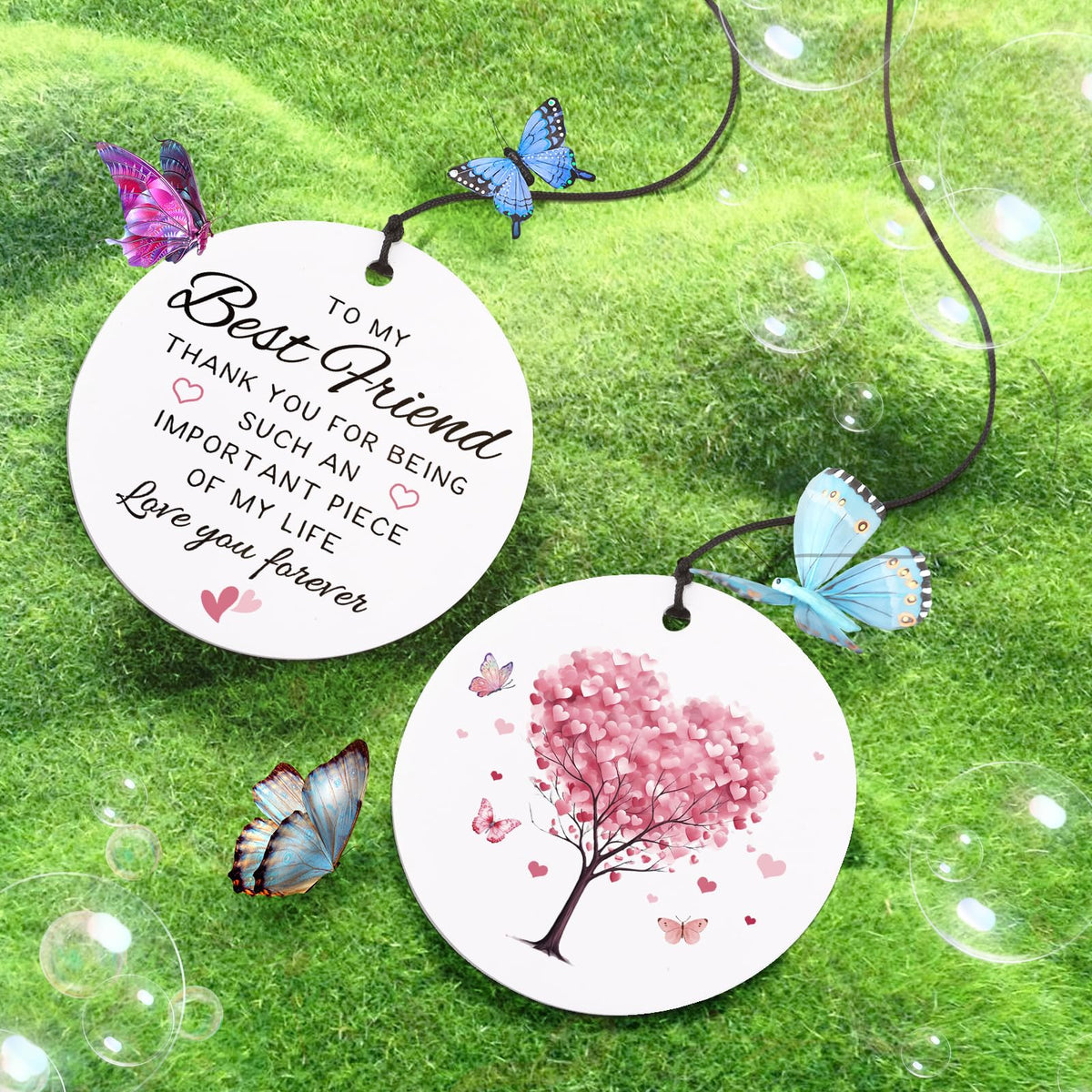 BeauGift best friend wind chime ready-to-gift packaging for gifting