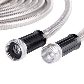Beaulife 50ft metal hose corrosion-resistant construction for longevity
