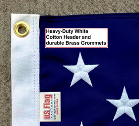 Beaver Flags made-in-USA flag promotes patriotic pride and local manufacturing.