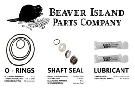 Beaver Island Parts Company o-ring lubricant included for easy install